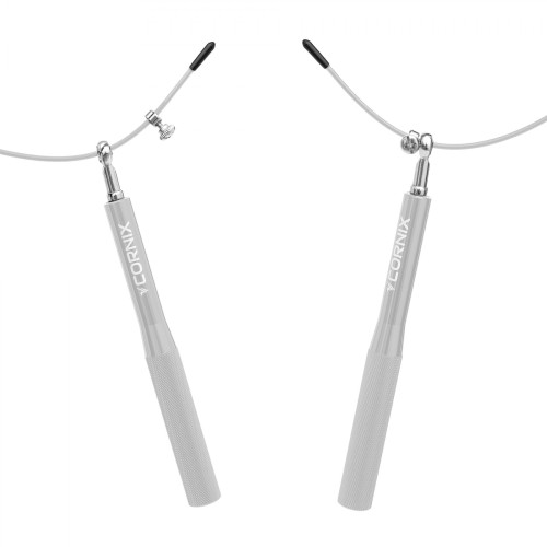Скакалка  Cornix Speed Rope XR-0151 Silver - фото №2
